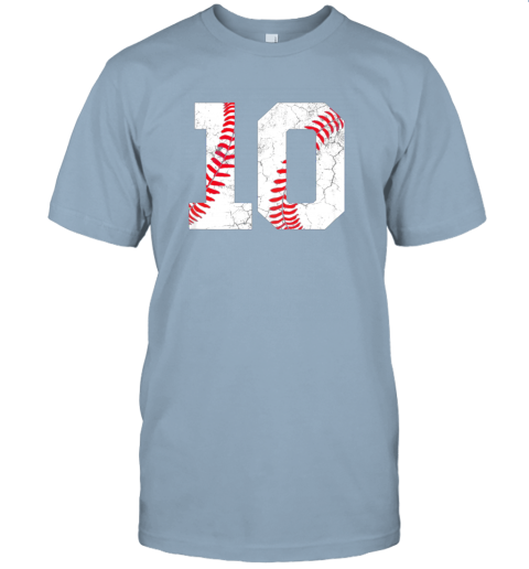 e6wl 10th birthday shirt baseball boys kids ten 10 tenth gift jersey t shirt 60 front light blue