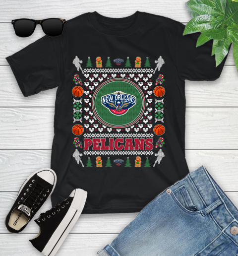 New Orleans Pelicans Merry Christmas NBA Basketball Loyal Fan Ugly Shirt 100