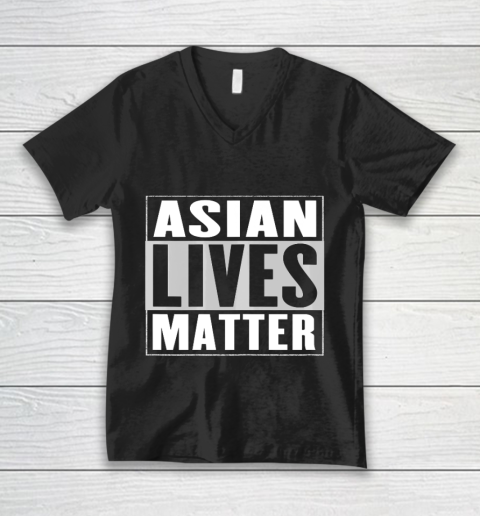 Asian Lives Matter V-Neck T-Shirt