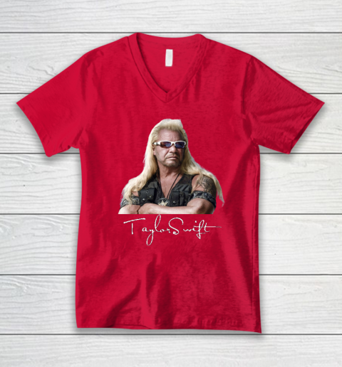 Taylor Swift Dog The Bounty Hunter Tee V-Neck T-Shirt 5