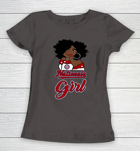 Washington Nationalss Girl MLB Women's T-Shirt 9