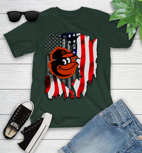 Orioles american flag shirt hot sale