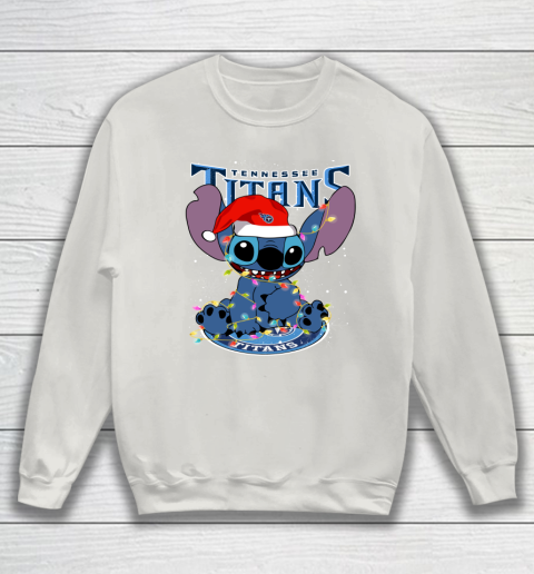 Tennessee Titans NFL Football noel stitch Christmas Sweatshirt 8