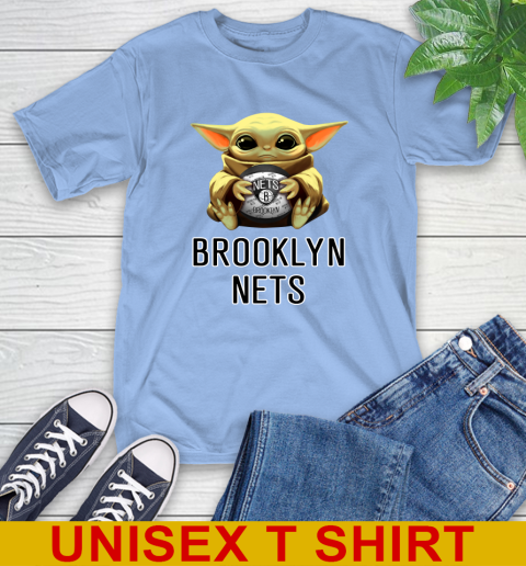 NBA Basketball Brooklyn Nets Star Wars Baby Yoda Shirt 11