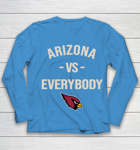 Arizona Cardinals Vs Everybody Youth Long Sleeve 5