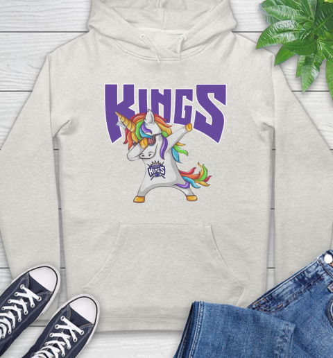 Sacramento Kings NBA Basketball Funny Unicorn Dabbing Sports Hoodie 12