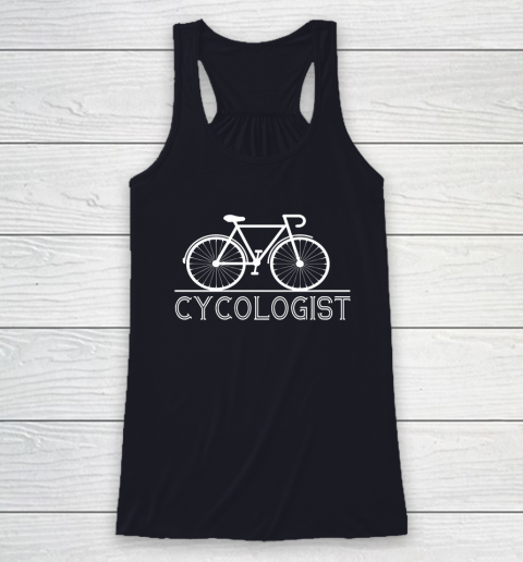 Bicycle Cycologist Racerback Tank 7