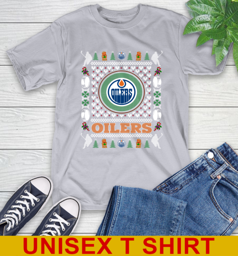 Edmonton Oilers Merry Christmas NHL Hockey Loyal Fan T-Shirt 5
