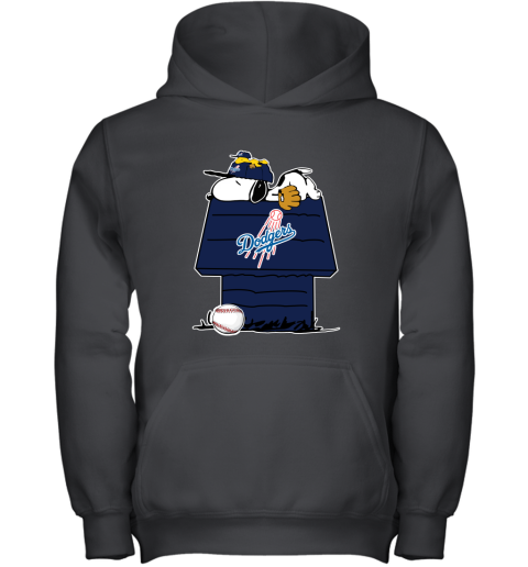 Charlie Brown And Snoopy Playing Baseball Los Angeles Dodgers MLB 2023  Shirt, hoodie, sweater, long sleeve and tank top