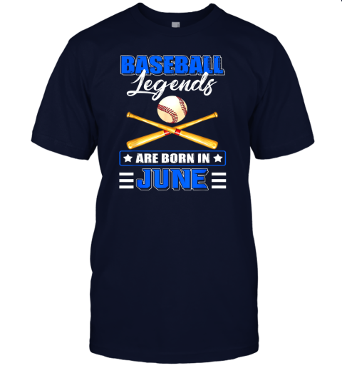xuns baseball legend are born in june jersey t shirt 60 front navy