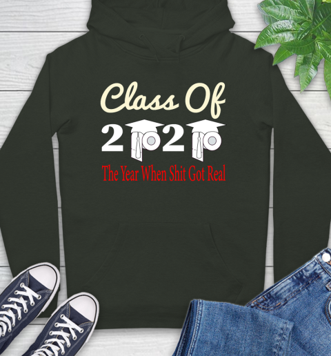 The Year When Shit Got Real Graduation 2020 T Shirt 24