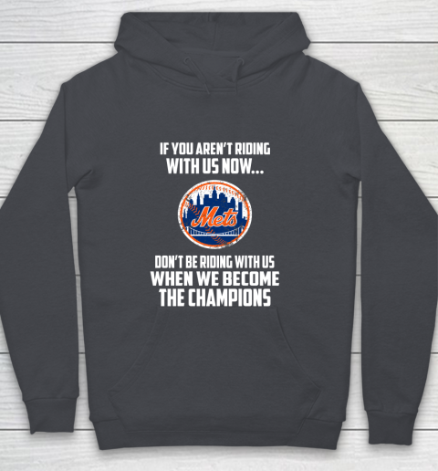 MLB New York Mets Baseball We Become The Champions Youth Hoodie 5