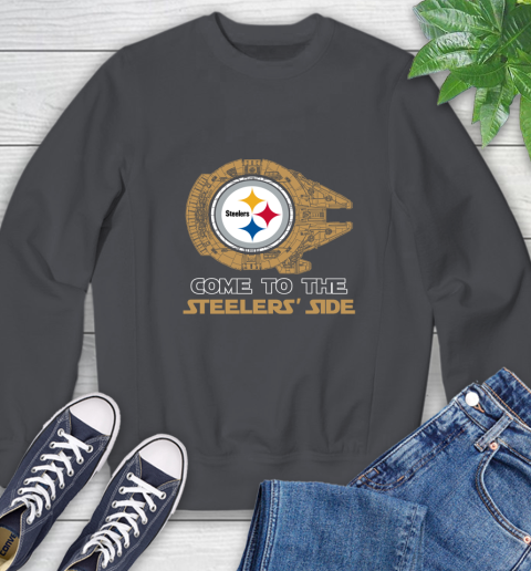 NFL Come To The Pittsburgh Steelers Wars Football Sports Sweatshirt - Image 7