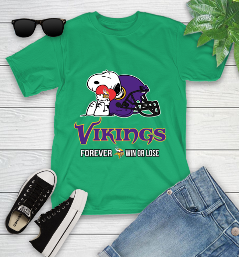 NFL The Peanuts Movie Snoopy Forever Win Or Lose Football Minnesota Vikings 108