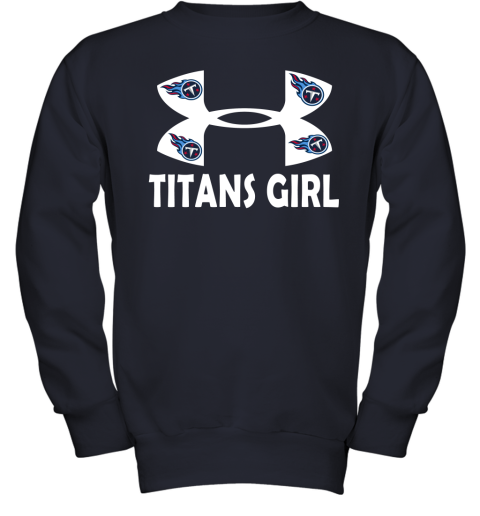 Youth Navy Tennessee Titans Team Logo T-Shirt