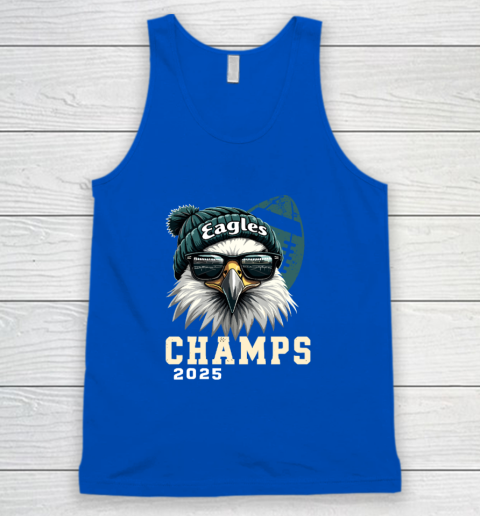 Eagles Sunglasses Championship 2025 Celebrated Eagles Tank Top 3