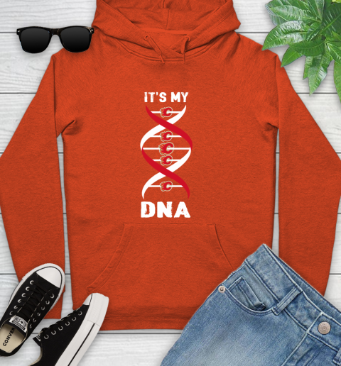 Calgary Flames NHL Hockey It's My DNA Sports Youth Hoodie 4