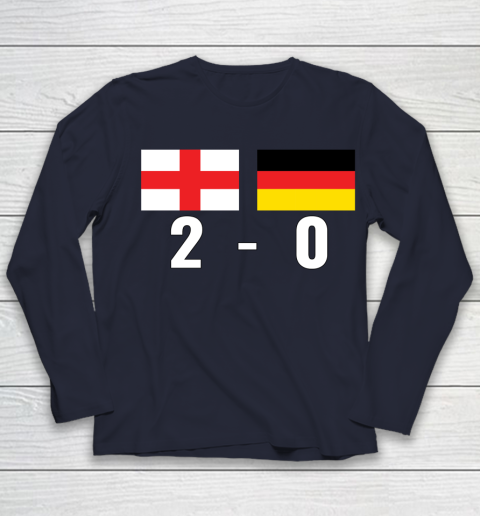 England  Germany 2 0 Euro Football Championship Youth Long Sleeve 2