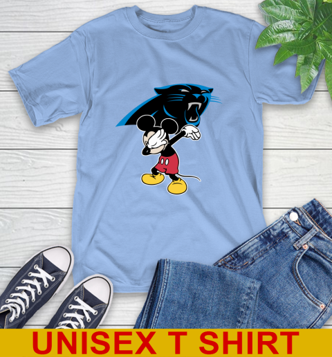 Carolina Panthers NFL Football Dabbing Mickey Disney Sports T-Shirt 11