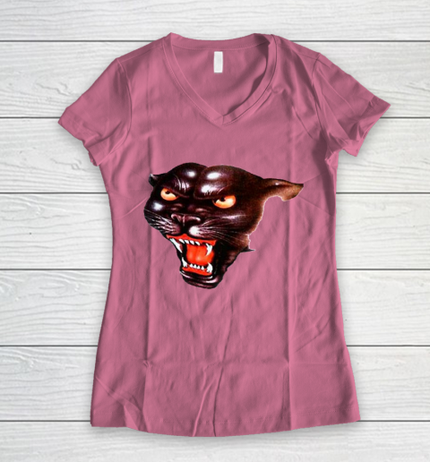 Roddy Piper Panther Vintage Women's V-Neck T-Shirt 7