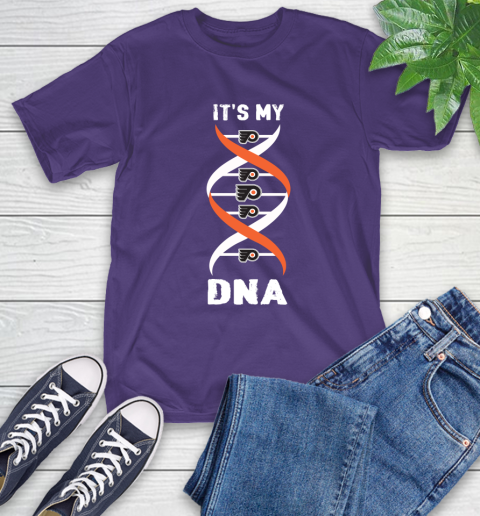 Philadelphia Flyers NHL Hockey It's My DNA Sports T-Shirt 5