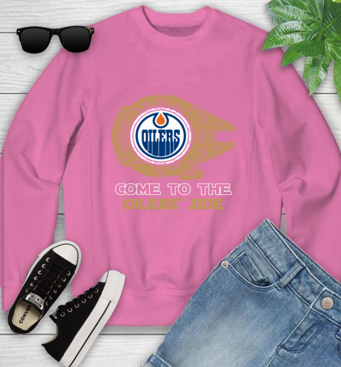 NHL Come To The Edmonton Oilers Wars Hockey Sports Youth Sweatshirt 6