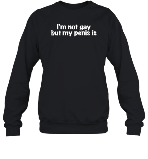 I'm Not Gay But My Penis Is Sweatshirt