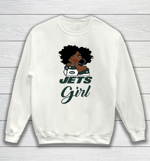 New York Jets Girl NFL Sweatshirt 2