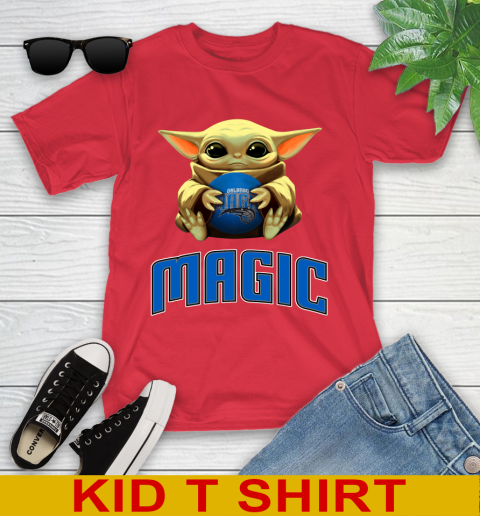 NBA Basketball Orlando Magic Star Wars Baby Yoda Shirt 110