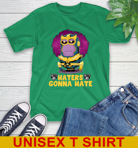 NBA Basketball Brooklyn Nets Haters Gonna Hate Thanos Minion Marvel Shirt T-Shirt 8 NBA Basketball Brooklyn Nets Haters Gonna Hate Thanos Minion Marvel Shirt T-Shirt - Image 8