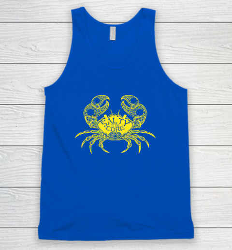Salty To The Core Crab Tank Top 3