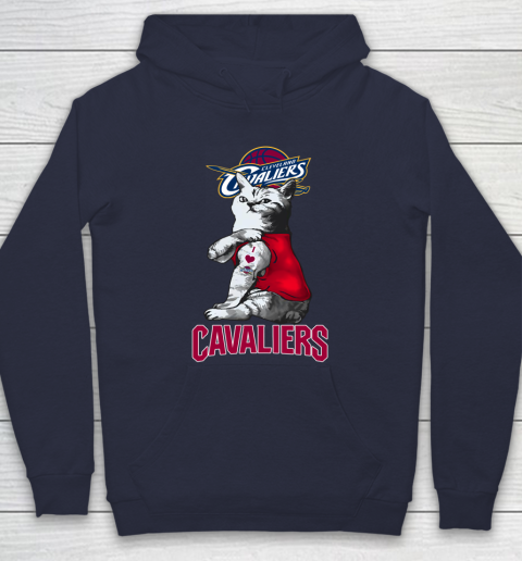 NBA Basketball My Cat Loves Cleveland Cavaliers Hoodie 2