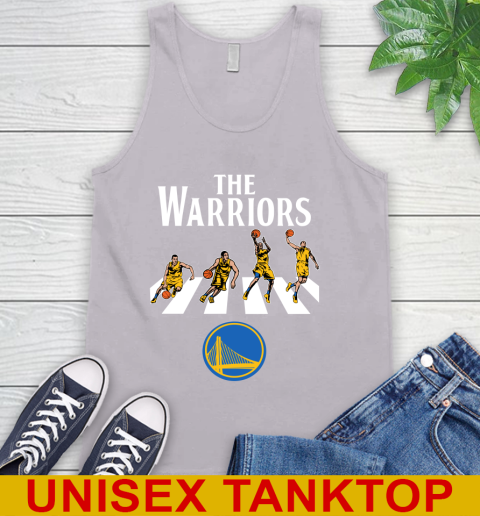NBA Basketball Golden State Warriors The Beatles Rock Band Shirt Tank Top 3