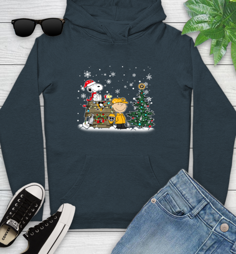 NHL Pittsburgh Penguins Snoopy Charlie Brown Woodstock Christmas Stanley Cup Hockey Youth Hoodie 10