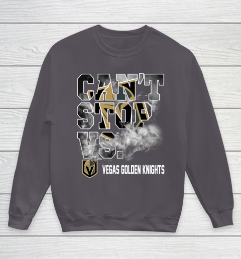 NHL Vegas Golden Knights Hockey Can't Stop Vs Youth Sweatshirt 5