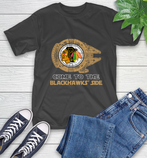 NHL Come To The Chicago Blackhawks Wars Hockey Sports T-Shirt