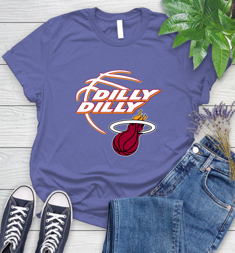 NBA Miami Heat Dilly Dilly Basketball Sports Women's T-Shirt 11