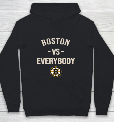 Boston Bruins Vs Everybody Youth Hoodie