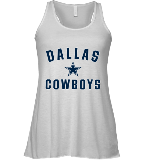 Dallas Cowboys NFL Pro Line by Fanatics Branded Gray Racerback Tank