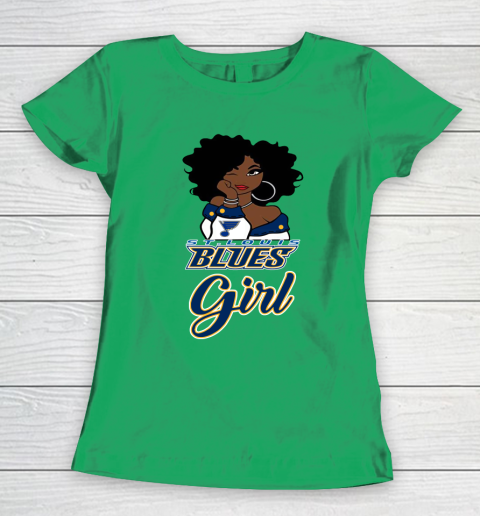 St.Louis Blues Girl NHL Women's T-Shirt 7