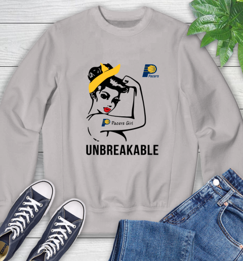 NBA Indiana Pacers Girl Unbreakable Basketball Sports Sweatshirt 9