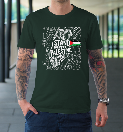 I Stand With Palestine Quote Free Palestine T-Shirt 3