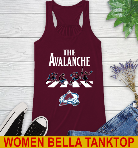 NHL Hockey Colorado Avalanche The Beatles Rock Band Shirt Racerback Tank 2