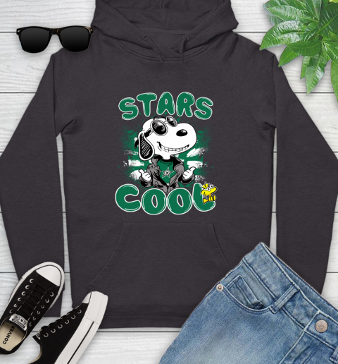 NHL Hockey Dallas Stars Cool Snoopy Shirt Youth Hoodie 6