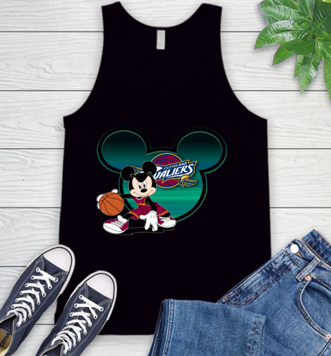 NBA Cleveland Cavaliers Mickey Mouse Disney Basketball Tank Top 2