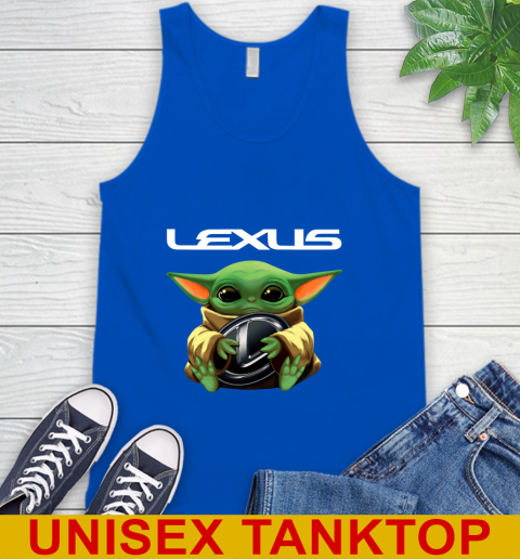 Star Wars Baby Yoda Hugs Lexus Car Shirt 70