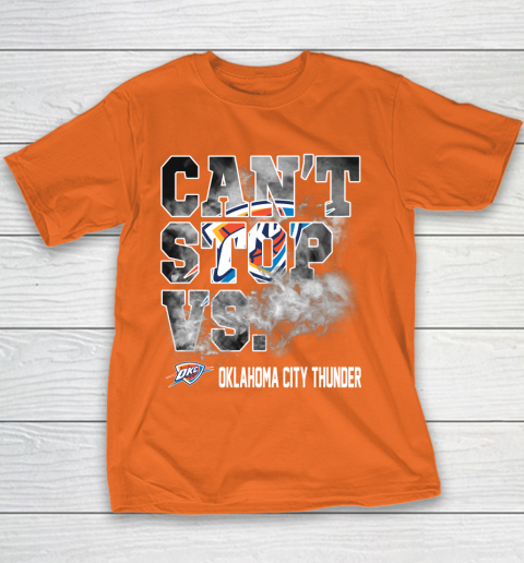 NBA Oklahoma City Thunder Basketball Can't Stop Vs Youth T-Shirt 4