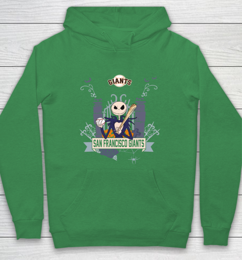 MLB San Francisco Giants Baseball Jack Skellington Halloween Hoodie 5