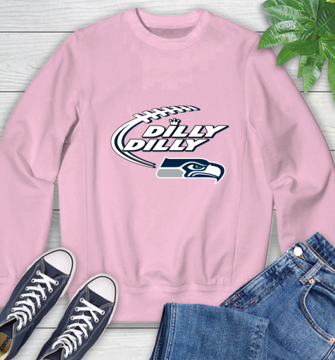 NFL Seattle Seahawks Dilly Dilly Football Sports Sweatshirt 9