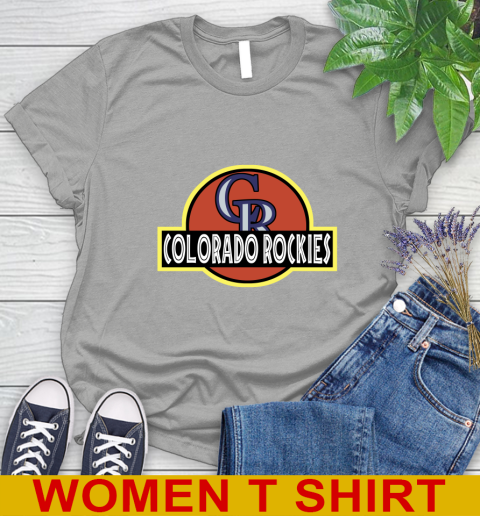 MLB Colorado Rockies Jurassic Park Dinosaur Movie Baseball Sports 99